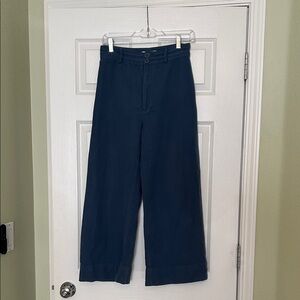 Apiece Apart Linen Cotton Cropped Pants